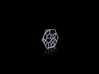 Dessous de verre hexagonal en PLA 10x8.8x0.4 cm - Accessoire de table moderne
