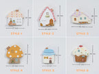 Argile Magnétique Fait Main Réfrigérateur Décoration Village Lot 6 Styles