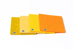 Lot de 6 sous-verres en feutre de laine carrés 10 x 10 cm épaisseur 5 mm