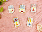 Aimants de réfrigérateur en céramique phosphorescents, décorations pour lampes de table, mini aimants de cuisine