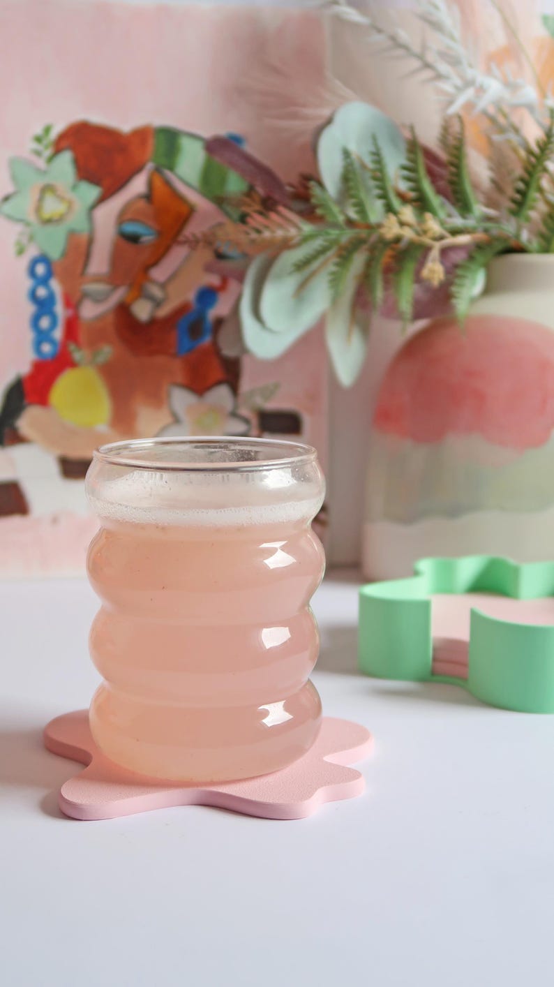 Lot de Dessous de Verre Eclaboussure – Impression 3D
