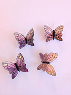 Papillon aimant réfrigérateur pâte polymère fait main
