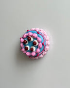 Magnets pour réfrigérateur en pâte polymère faits main | Gâteau décoratif | Cadeau unique