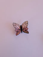 Papillon aimant réfrigérateur pâte polymère fait main