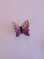 Papillon aimant réfrigérateur pâte polymère fait main