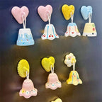 Aimant de réfrigérateur en céramique phosphorescent, lampe de table 3D, décoration esthétique japonaise, mini aimant de cuisine