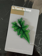 Aimants de Frigo Feuille Tropicale – Magnets Décoratifs Plante Verte – 7-10 cm Résine Brillante