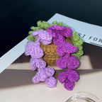 Aimant pour réfrigérateur plante au crochet, décoration fleur bohème cuisine