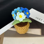 Aimant pour réfrigérateur plante au crochet, décoration fleur bohème cuisine