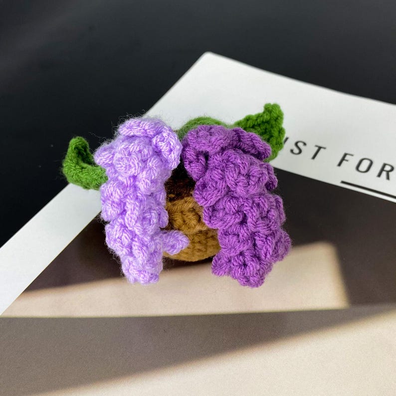 Aimant pour réfrigérateur plante au crochet, décoration fleur bohème cuisine