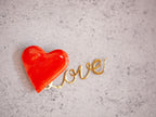 Cœurs aimantés en céramique pour frigo, aimants décoratifs amour, 4 cm, grès