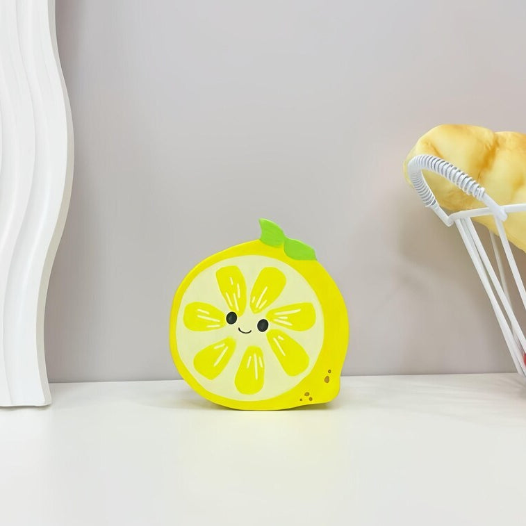 Aimant de réfrigérateur ouvre-bouteille en bois sculpté à la main 6 cm, ornement de bureau fruit cartoon, décoration intérieure