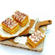 Magnet frigo miniature millefeuille, accessoire maison de poupée 1:12, pâtisserie française artisanale