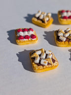 Aimant réfrigérateur toast, pâte polymère