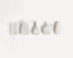 Lot de 5 Mini Vases Aimantés 3cm – Magnets Déco Frigo – Unis ou Bicolores