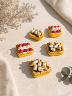 Aimant réfrigérateur toast, pâte polymère