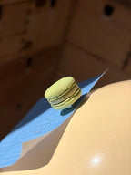 Aimants Mini Macarons en Pâte Polymère, Décoration Dessert, Framboise Pistache Chocolat Vanille
