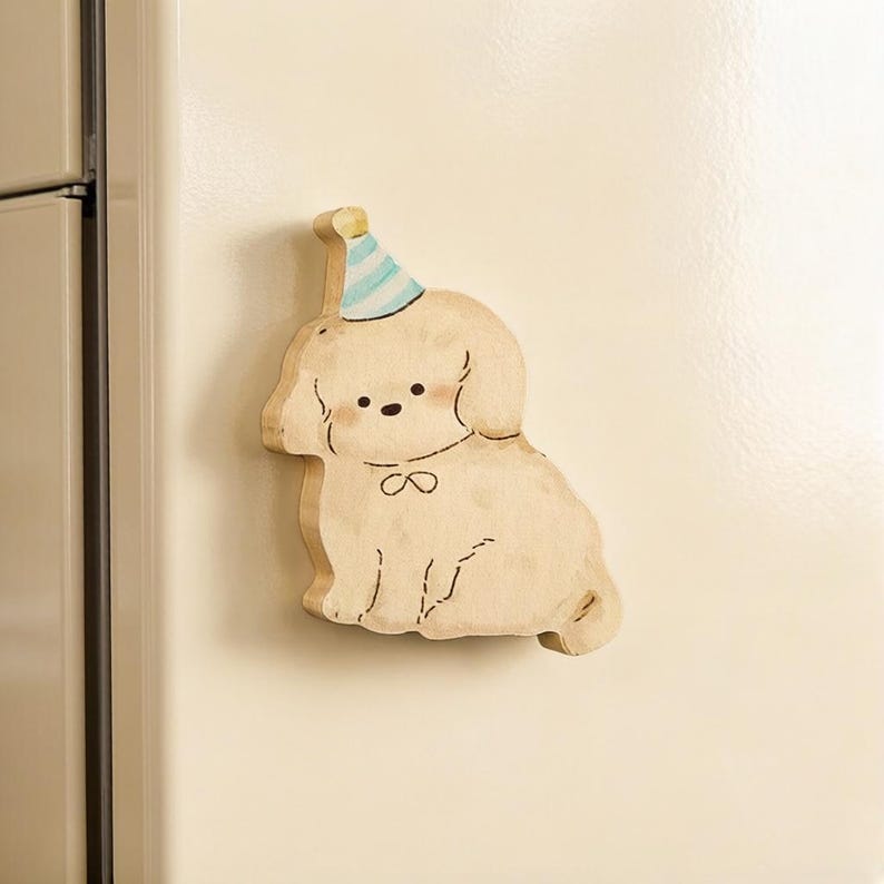 Ouvre-bouteille aimanté en bois animal - Décapsuleur magnétique pour réfrigérateur, décoration cuisine rustique