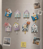 Aimant Réfrigérateur Céramique Fait Main – Enveloppe Kawaii Animal – Décoration Cuisine