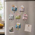 Aimant Réfrigérateur Céramique Fait Main – Enveloppe Kawaii Animal – Décoration Cuisine