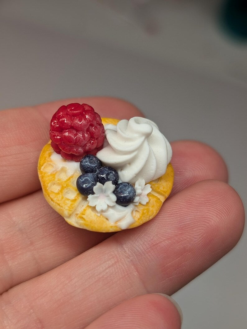 aimants de réfrigérateur en forme de gaufre