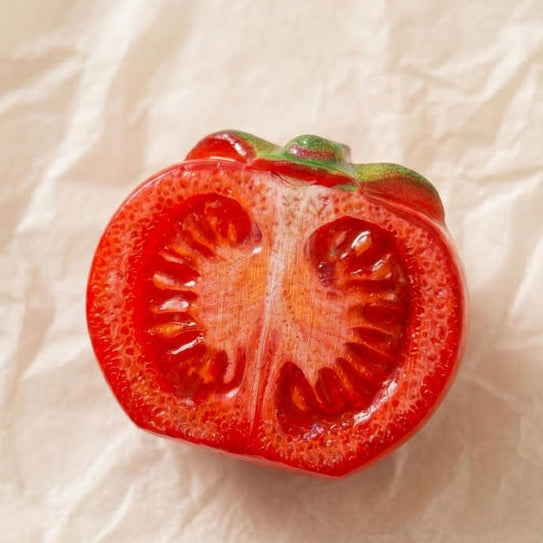 Mini aimants pour réfrigérateur tomate réaliste en résine, décoration de cuisine