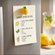 Lot d'aimants 3D citron pour réfrigérateur, décoration de fruits peinte à la main, accessoires de cuisine magnétiques