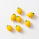 Lot d'aimants 3D citron pour réfrigérateur, décoration de fruits peinte à la main, accessoires de cuisine magnétiques